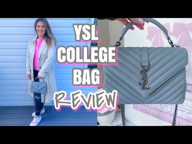 My Saint Laurent College Handbag Review - Mia Mia Mine