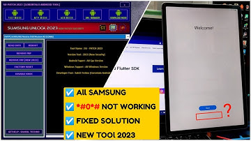 [ FREE ] Samsung Mobiles New FRP Tool Unlock - Fail Star Hash ZERO Srat Hash (*#0*# Not Working)