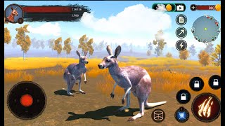 Best Dinomania Games - The Kangaroo Android Simulator  - #dinosimulator #dinosaursimulator screenshot 5