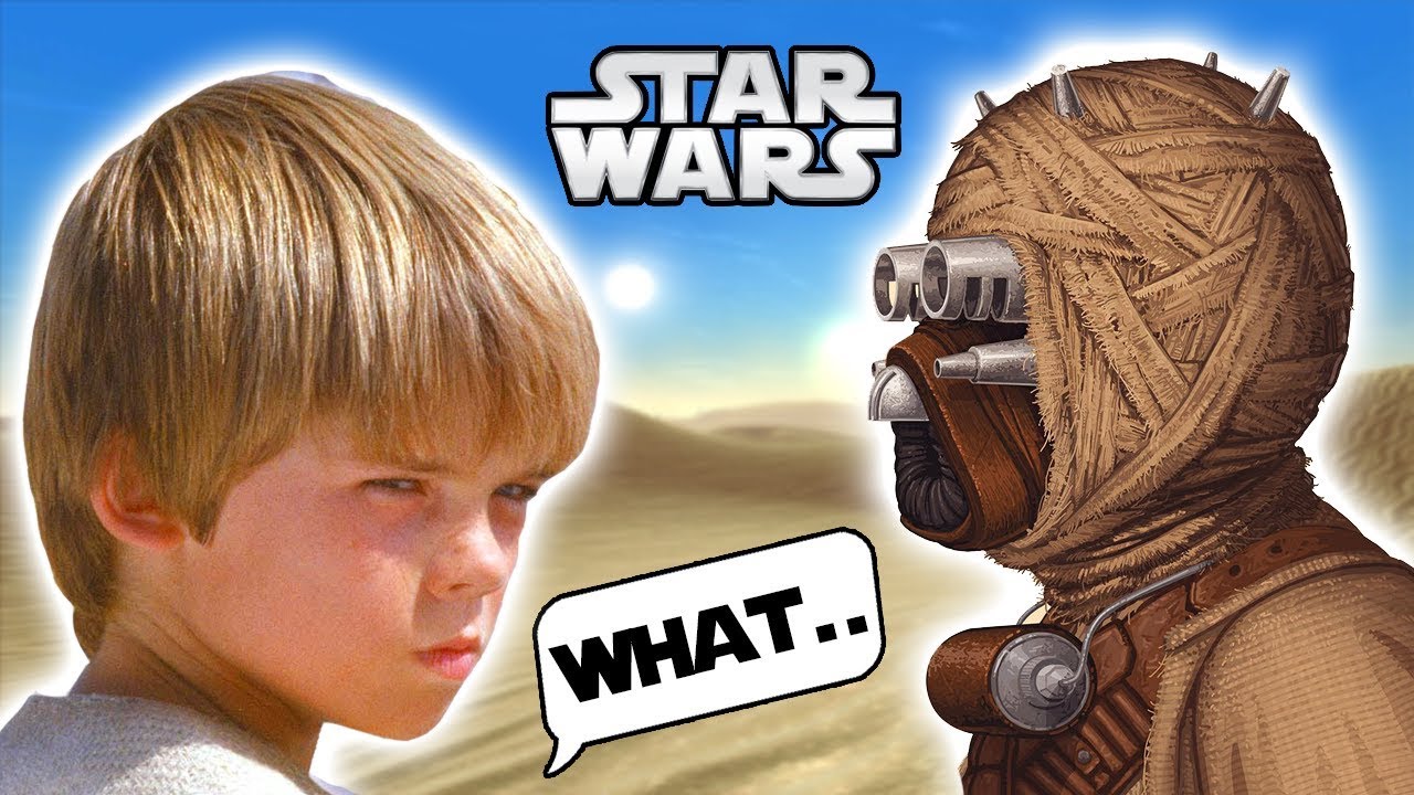 What Little Anakin Did With An Injured Tusken Raider No One Knew About Star Wars Explained Youtube - roblox tusken raider