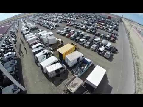 Biggest junk yard in Europe drone - El desguace mas grande de Europa en Dron