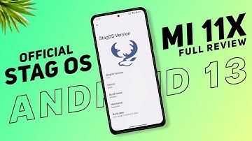 StagOS 13 Official - Mi 11X & POCO F3 - Android 13 - Bugs & Features - Detailed Review