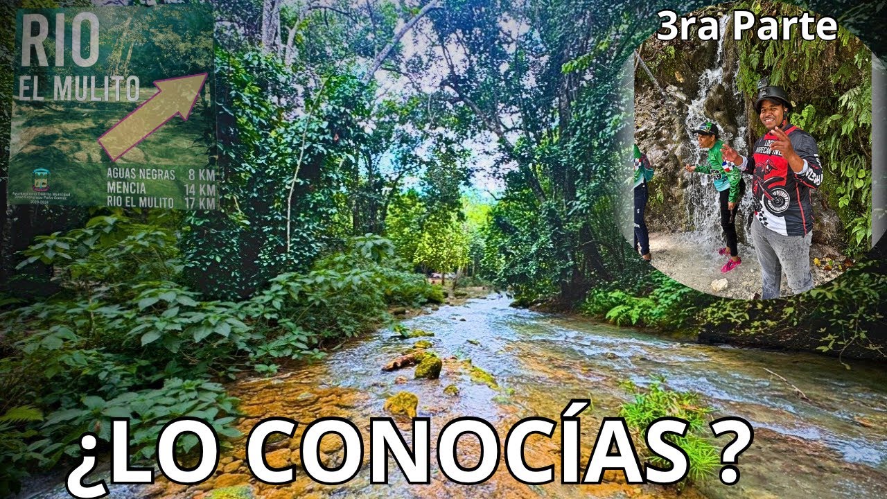 Visitamos un río escondido en lo más remoto de PEDERNALES, y fue solprendente, 3ra parte. 