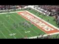 University of Texas Wishbone Memorial Play For Darrell K Royal, November 10, 2012; UT vs Iowa State
