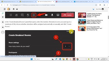 How To Create Breakout Rooms In Teams