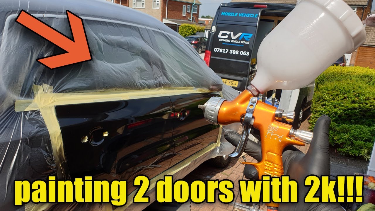 Bodywork Spraying and Polishing Process YouTube