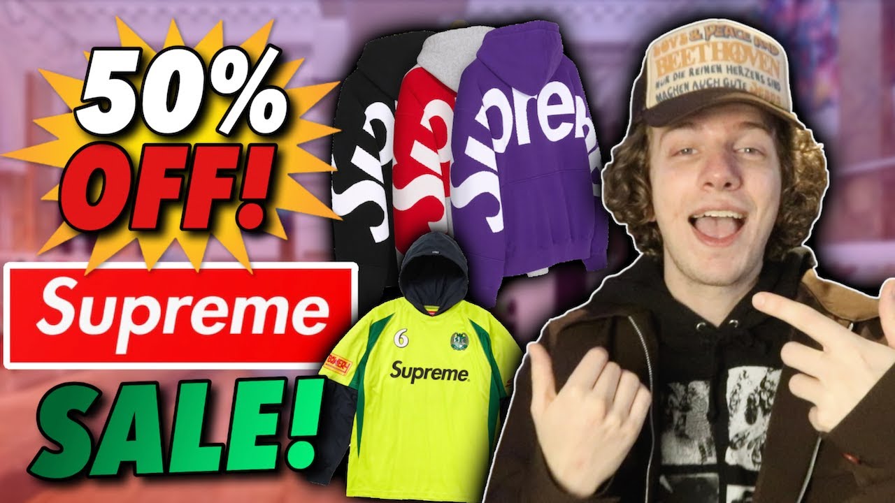 Supreme 50% Off Sale TONIGHT! (Items Dropping, Release Info) 