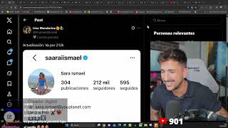 AURONPLAY LE HACE SOFT BLOCK A SARA ISMAEL TRAS FILTRARSE SU NUEVA RELACIÓN screenshot 5