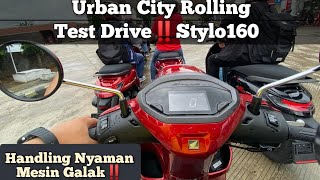 Akhirnya‼. Test Drive Honda Stylo 160, Nyaman dan kenceng Kangbro