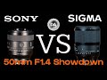 Sony vs Sigma | Battle of the Premium 50mm F1.4 Titans