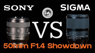 Sony vs Sigma | Battle of the Premium 50mm F1.4 Titans