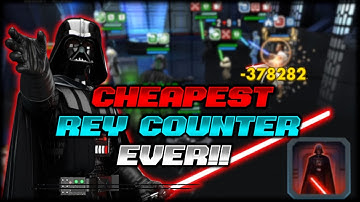 Darth Vader One Shots Galactic Legends!! Cheap and Consistent Counter to GLs | SWGoH