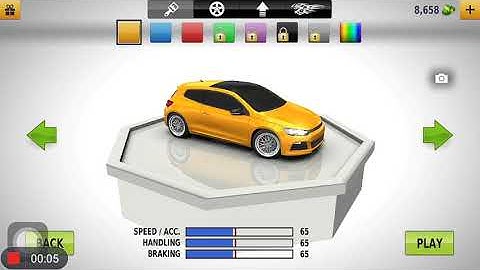 Traffic Racer "Rainy Map" Endless Mode " 3 Different Car" Android Gameplay FHD #5