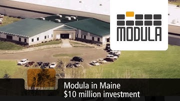 2015 Modula Opens its state-of-the-art Factory in Maine.