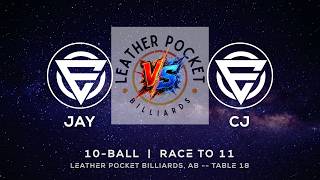 JAY vs CJ - LEATHER POCKET BILLIARDS - TABLE 18 | EvoSports screenshot 5