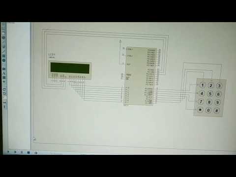 Password checking system with 8051 micro-controller