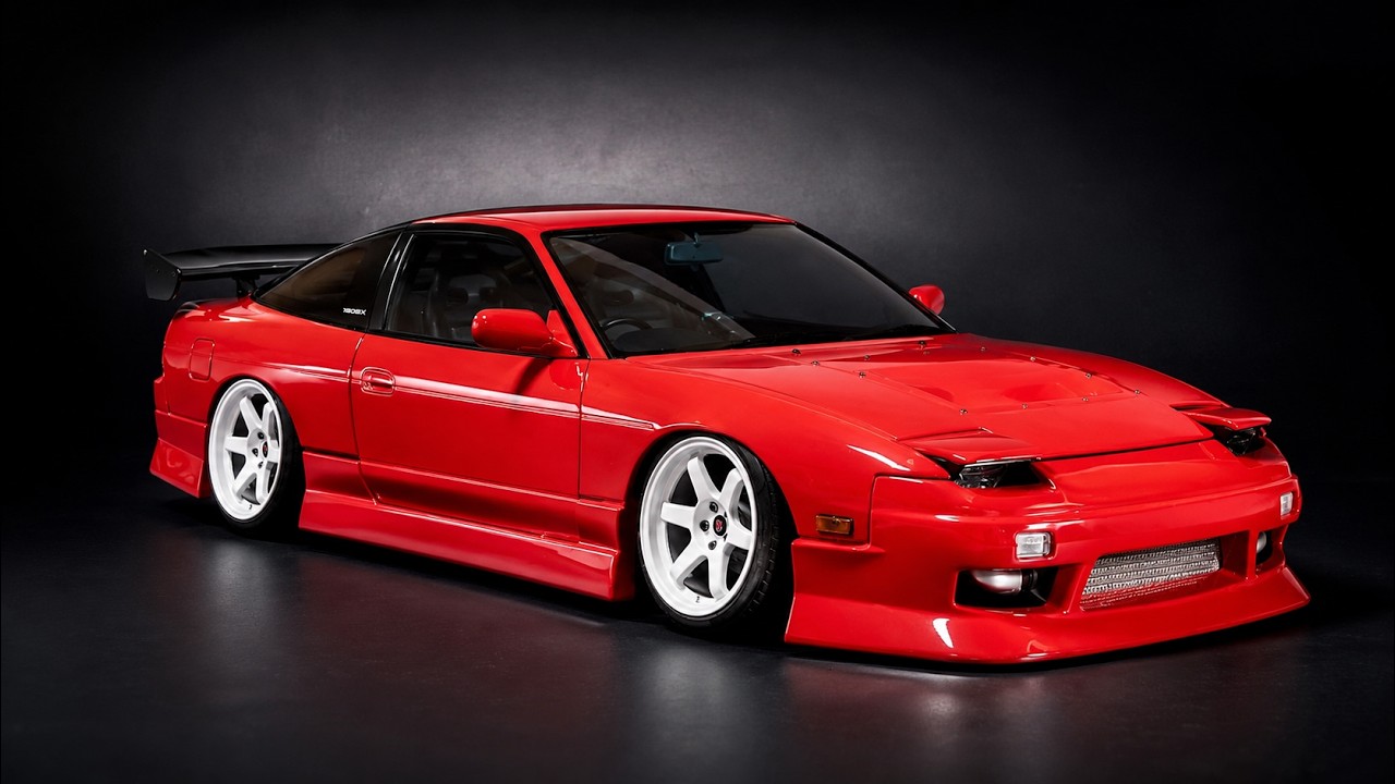 アオシマ ユーラス　180sx 完成品　URAS 今更ながらURAS仕様を組んでみる Tガレージ店長がキットレビュー＆製作