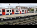 District Line Trains @ Putney Bridge 12/06/2012