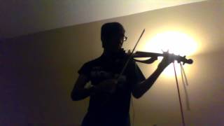 Video thumbnail of "Kenangan Terindah (Samsons) cover violin oleh Faiz Fuad"