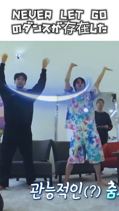 Never Let Goのダンスが存在したと話題に！？🐰🐹