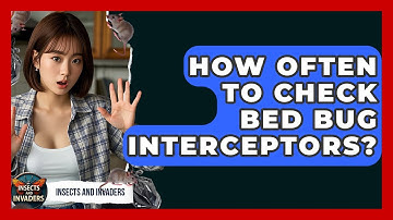 How Often To Check Bed Bug Interceptors? - Insects and Invaders