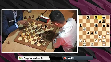 WATCH: Pragg Stops Wei Yi in Penultimate Round | D5 #SuperbetRapidBlitzPoland