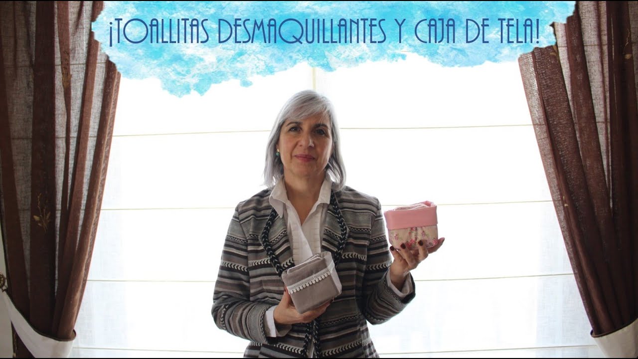 Cómo hacer unas toallitas desmaquillantes con su caja de tela | ACERICO TELAS