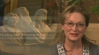 Meryl Streep Improvises On Supporting The National Women's History Museum