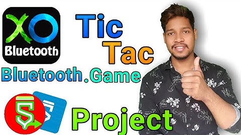 Tic tac toe Bluetooth game sketchware project/Aaura Technical