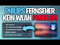 Kein Internet &amp; verbindet nicht mit WLAN Problem beim Philips Fernseher beheben - TV Tutorial