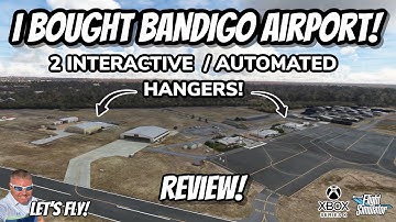 I BOUGHT BANDINGO AIRPORT!  2 INTERACTIVE HANGERS! MICROSOFT FLIGHT SIMULATOR XBOX | MSFS2020