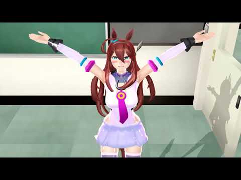 【ウマ娘プリティーダービー1周年記念MMD祭】楽天ポイントブルボンちゃん♪