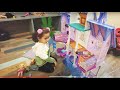 Çocuklar için Oyun Alanı Oyuncak Büyük Ev Barbie Karavan Baby Alive bebek ve Çocuk Oyuncakları Var