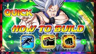 QUICK! HOW TO BUILD TEQ BEAST GOHAN DBZ: Dokkan Battle