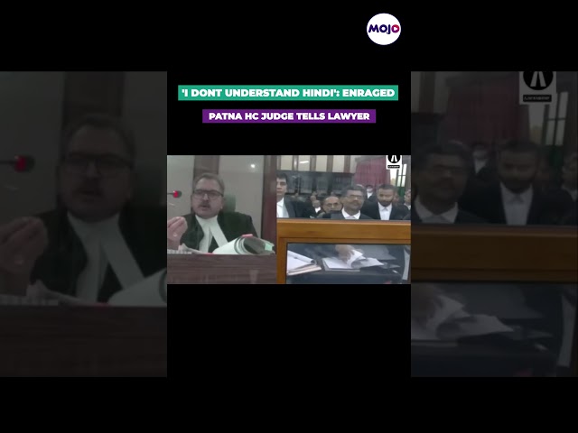 Patna High Court Viral Video: HC Judge Argues With Lawyer Over English-Hindi #viral #shorts class=