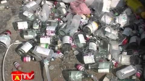 Phát hiện điểm tập kết rác thải y tế