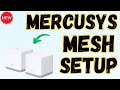Setup Mercusys Halo Mesh WiFi System App Browser Setup Guide Devicessetup