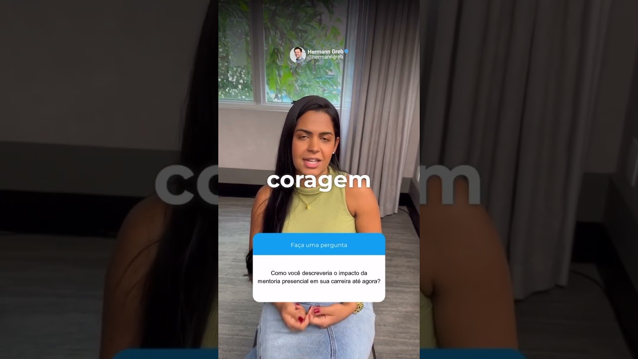 É isso que a MENTORIA PRESENCIAL faz!