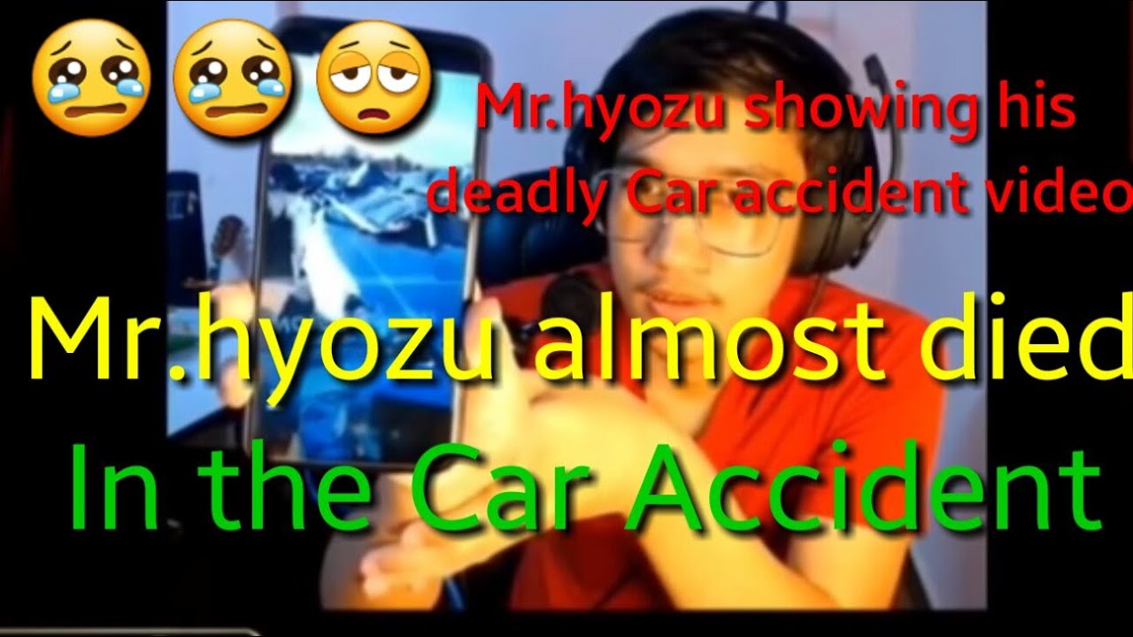 Mr.hyozu got the 8 months bed rest from the deadlious Car Accident||He almost died in that accident