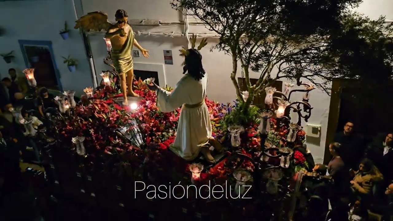 Jesús Orando en el Huerto (el angelito), Jueves Santo 2025, Semana Santa Ayamonte, C/Galdames