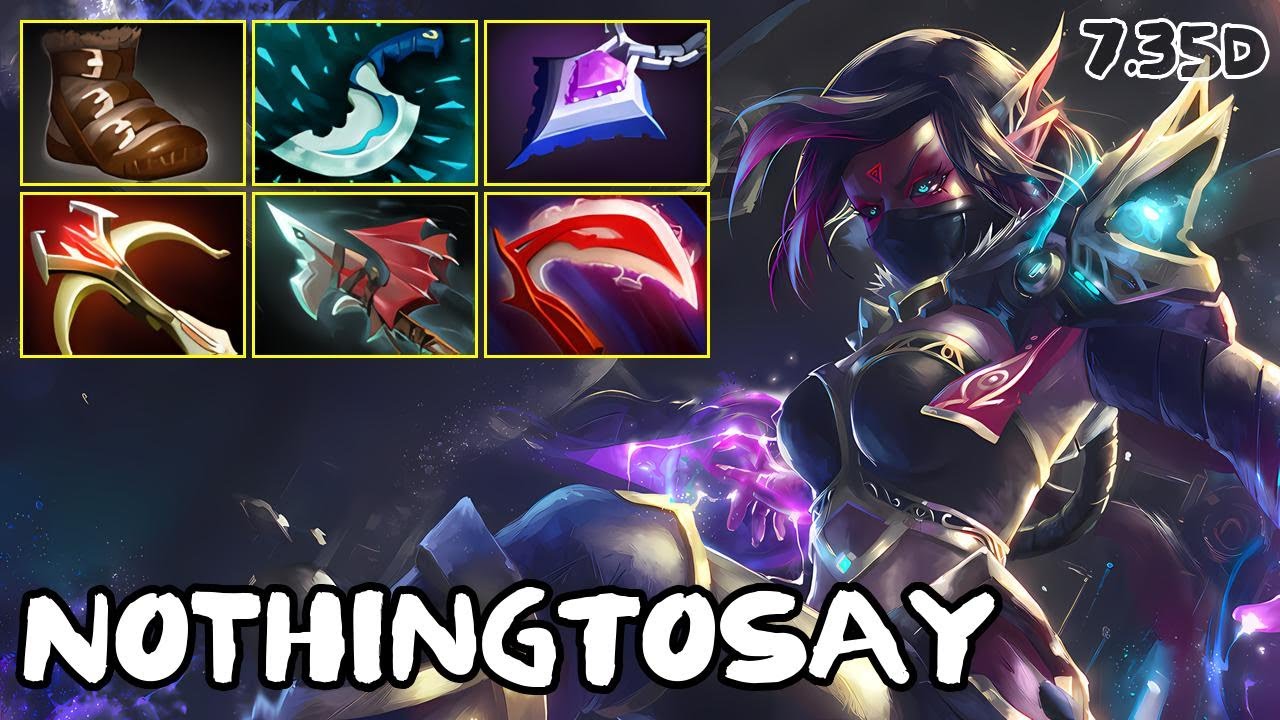 Templar Assassin Pos 1 | NothingToSay | 7.35d | Immortal Dota 2 Pro Plays