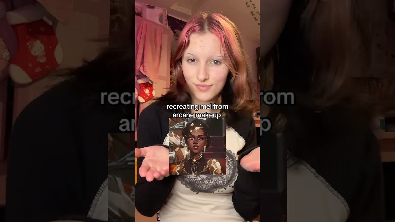 ARCANE MEL MAKEUP #makeup #makeuptutorial #mua #arcane #leagueoflegends #league #jinx