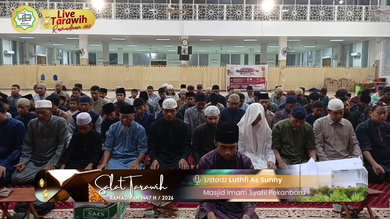 Tarawih Masjid Imsya | Imam Ustadz M. luthfi Assunny