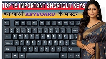 Top 15 Amazing Keyboard Shortcuts You Must Know in 2025| computer classes | Windows Tips & Tricks🔥 