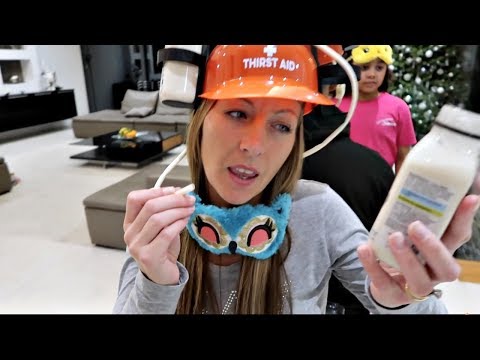 SMOOTHIE CHALLENGE! Drinks Helmet Guessing Game