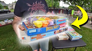 LOVE FINDING VINTAGE TOYS AT YARD SALES! Yard Sale Shop With Us!