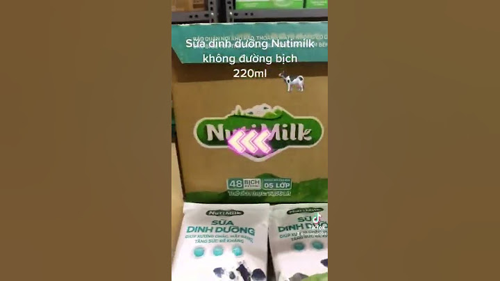 1 thùng sữa vinamilk bao nhiêu bịch