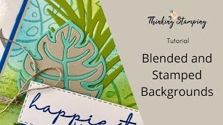 Tutorial | Blended Background Artfully Layered
