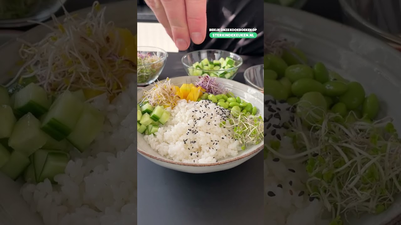 Poke Bowl - een videorecept van SterkInDeKeuken