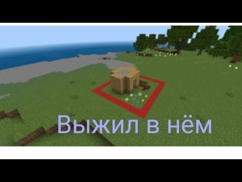 Видео: Я выжил в красном квадрате в minecraft. /  minecraft. / Cola_Coca_Cola